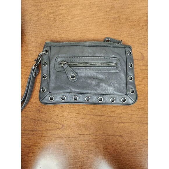 Converse grey Y2K  Wristlet Purse Bag Imperfections See Photos - Picture 1 of 9
